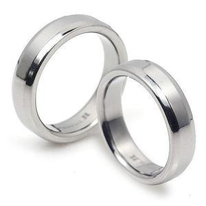 [타티아스]T-034-2 CO 티타늄 커플링 반지, 이니셜 무료, 맞춤제작, 무료배송, 평생 A/S