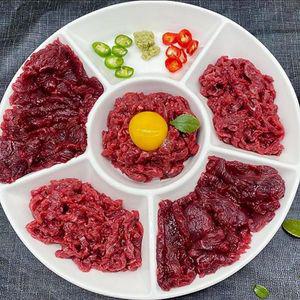 요리조리 국내산 육사시미 육회 모듬세트 550gx2팩