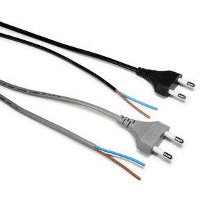 전기 코드선 브래트 파워 코드 0.75SQ 2C 1m 2m 3m 5m 10m 전원 전선 케이블 무접지 케이블