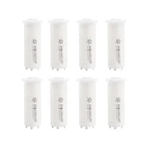 SF-1200아쿠아듀오 1단케어 여행용 베이비용 샤워기 녹물필터 8ea