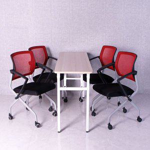 [나인홈가구]다용도 사무용 밀키 절탁자 접이식 테이블 1200x450