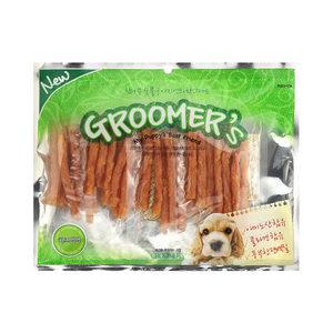 그루머스 치즈범벅 사사미 400g 기호성 좋은 애견 강아지 영양 육포 건강 대용량 간식