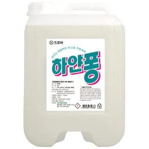 크로바 하얀퐁 주방세제 리필 대용량 말통 업소용 13kg