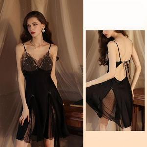 [오노마] ONM  레이스 홈 끈나시 잠옷