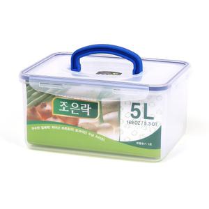 조은락 투명 밀폐용기 5L 반찬통 김치통