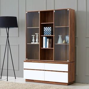 니야 2단 서랍 장식 책장 1200  착불