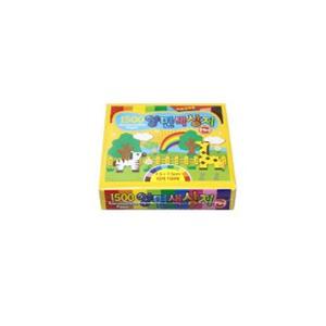 색종이 양면 종이 접기 미술 창작 미니 10색 150매