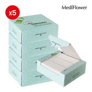 엠보싱 소프트 코튼 퍼프 300매x5개