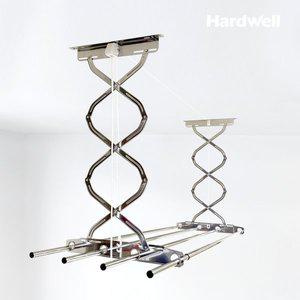 [하드웰] 천장 베란다 빨래건조대 스테인리스 슬라이드 빨래걸이 빨래봉 설치