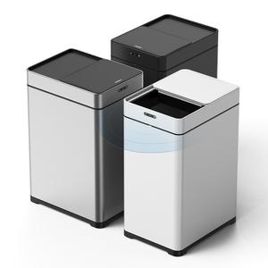 [무아스] 프리미엄 슬라이딩 자동센서 휴지통 30L 대용량 쓰레기통