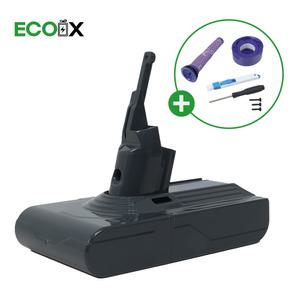 에코엑스 다이슨 청소기 배터리 교체 V8 4000mAh KC인증 삼성정품셀 호환