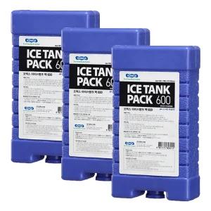 코멕스 아이스탱크 팩 블루 0.6L(600cc) X 3개