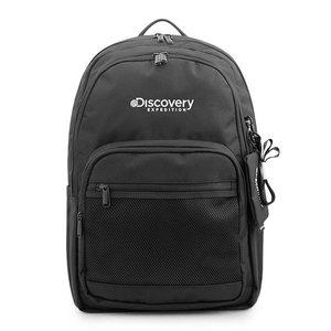 [디스커버리] 스틸리 프론트 메쉬포켓 백팩/책가방 DXBK4313N-BKS