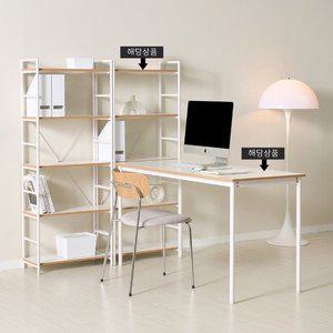 [기타]아이앤 비체 5단 책장 1200 책상 세트 FU 의자미포함