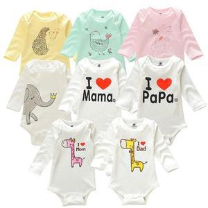 [RG54N44U]일러스트 마마파파 아동 긴팔 바디슈트