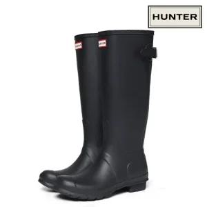 HUNTER 오리지널 백 어드저스터블 톨 레인부츠 장화 네이비 WFT1001RMA-NVY
