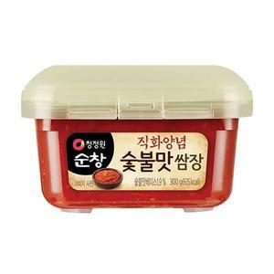 청정원 순창 숯불맛쌈장 300g 엄마손맛 한식 반찬 만능소스 밥도둑 삼겹살
