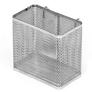 [스토피아]스텐304 타공 사각 걸이형 수저통 대