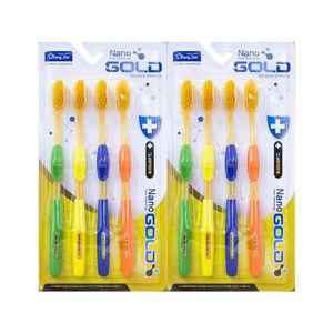 나노 골드 덴탈 케어 칫솔 8개입 WB81B2E