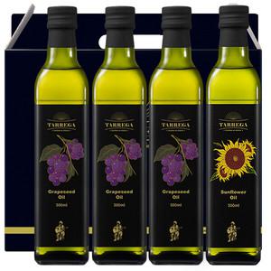 타레가 포도씨유x3 해바라기유 4병 500ml 선물세트
