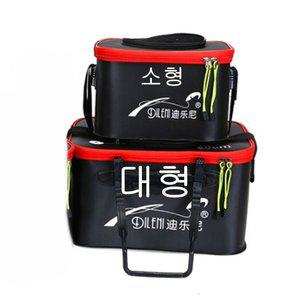 바다 민물 물고기 살림통 밑밥통(기포기 장착가능)소형