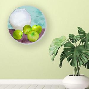 [RG21OOQ4]사과그림 달항아리 풍수 캔버스액자 그림드림