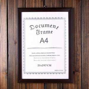 [RGLO5SO7]모던 A4 상장액자 졸업장 허가증 사진 벽걸이