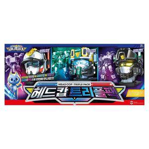 최강경찰 미니특공대 헤드캅 3종 세트