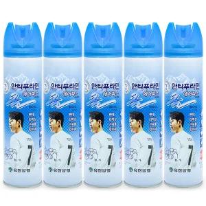 뿌리는파스 유한양행 안티푸라민 쿨 에어파스 300ml x 5개 스프레이 근육통