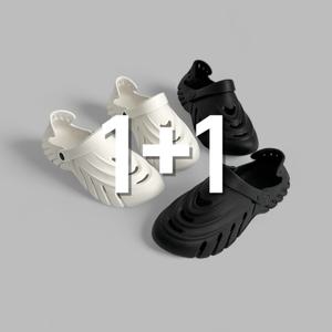 [노프라브럼]1+1 남녀공용 여름 아쿠아 스포츠 방수 슬리퍼 샌들 2컬러