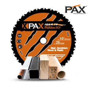 팍스 다목적 목공 각도절단기 테이블쏘 톱날 10인치 255mm 28T