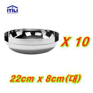 이딜리 이중진공 겹 냉면기 대 22cm 대접 10개 포개지는 이중 면기