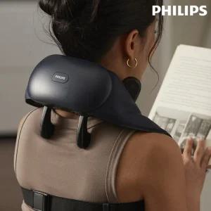 필립스 넥커버 목 어깨 마사지기 승모근 종아리 오십견 안마기 PPM3322