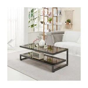 CZ351 높은 쇼파테이블 강화유리 900 4colors