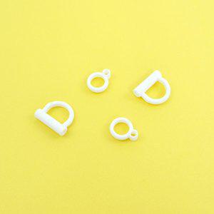 [키친유]교정용 젓가락 고무링 1단계 부속품 실리콘 왼손 양손 엄지링 연습용 자기주도 단계 조절