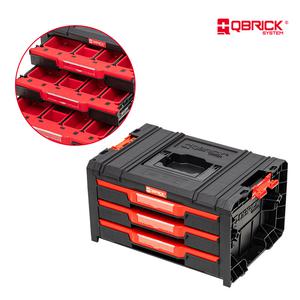 큐브릭 서랍형공구함 공구가방 공구통 부품함 피스통 나사못 칸막이 하드박스 DRAWER 3