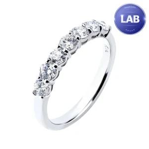 [한국금다이아몬드] 18K 랩 다이아몬드 하프 인터니티 반지 1부 랩다이아