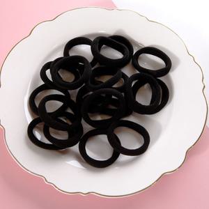 대용량 데일리 머리끈 20개 두꺼운 통통 헤어끈 기본머리끈 헤어고무줄 짱짱한 머리끈