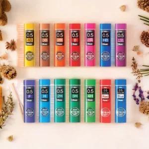 펜텔 아인 슈타인 샤프심 (0.5mm 2세트) 리필용 낱개 필기구 C275