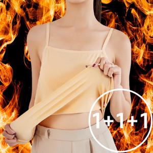 [로즈엘리][1+1+1] 피치기모 홈웨어 끈나시 겨울잠옷 2컬러