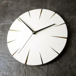 무소음 거실 벽시계 고급 원목 디자인 집들이 선물용 무소음벽시계 원목벽시계 인테리어벽시계