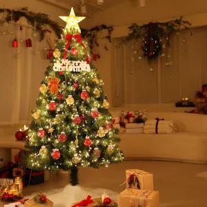 크리스마스트리 나무 장식 지네전구 풀세트 에끌라레드골드 1.5M