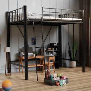 벙커침대 2층침대 공간활용 이층침대 침대 활용 흰색 벙커 상세