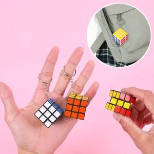 미니 큐브 키링 열쇠고리 키홀더 보드게임 순발력 가방고리 컬러