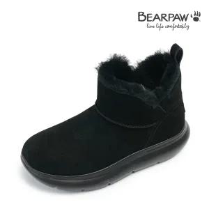 [롯데백화점]베어파우 LAINEY 여성 겨울 방한 양털부츠 블랙 K2948001QD-W 2.5CM