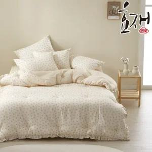 리종 소프트필 옥수수솜 프릴 침구세트(SS)by효재