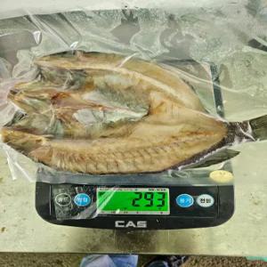 국내산 반건조 우럭 대사이즈(생물 400g, 실중량300g 전후) 5마리 기획세트