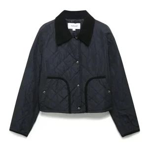 [롯데백화점]나이스클랍 코듀로이 칼라 퀼티드 점퍼 (N244MWE910)