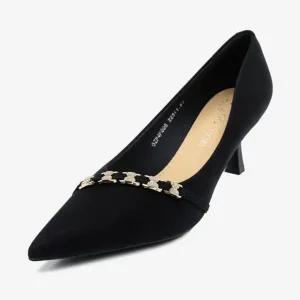 [갤러리아] 고세 데일리 여성 골드체인 스틸레토 펌프스 OZP4F005블랙 6.5cm