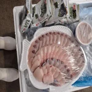 자연산 완도 대삼치회 사시미 750g 2인~3인용 가을,겨울 참맛 